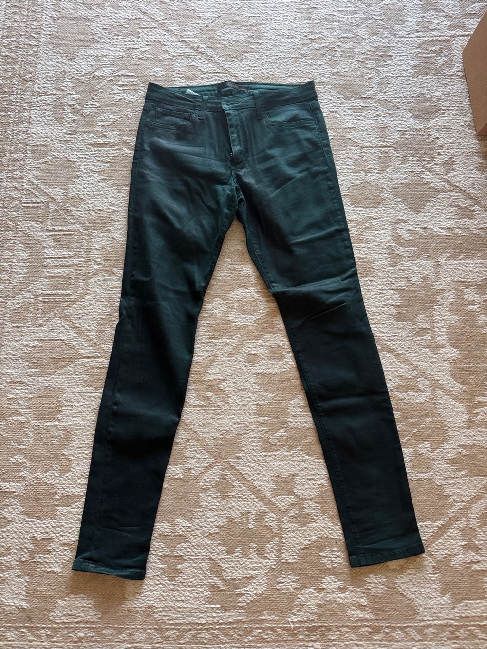 Joe's Jeans Deep Green Skinny Jeans